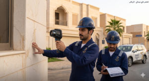 شركة ترميم فلل ومنازل بالرياض نجم الصيانة - فريق هندسي متخصص بالفحص والترميم